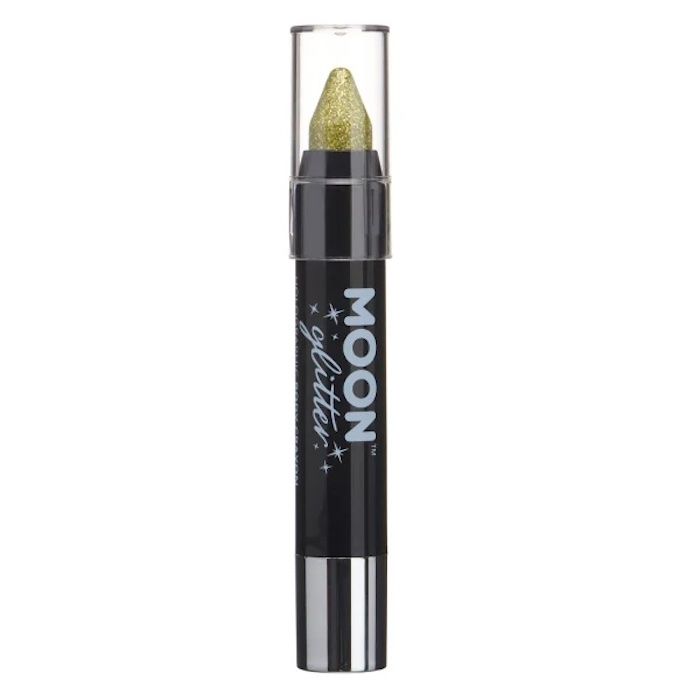 Holografisk kroppspenn guld Moon Creations - 3,2 g