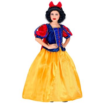 Prinsessklänning med hållbar kjol för tjejer
