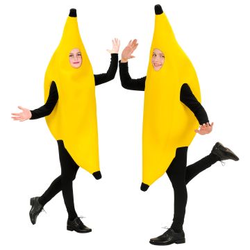 Roligt banankostym för barn