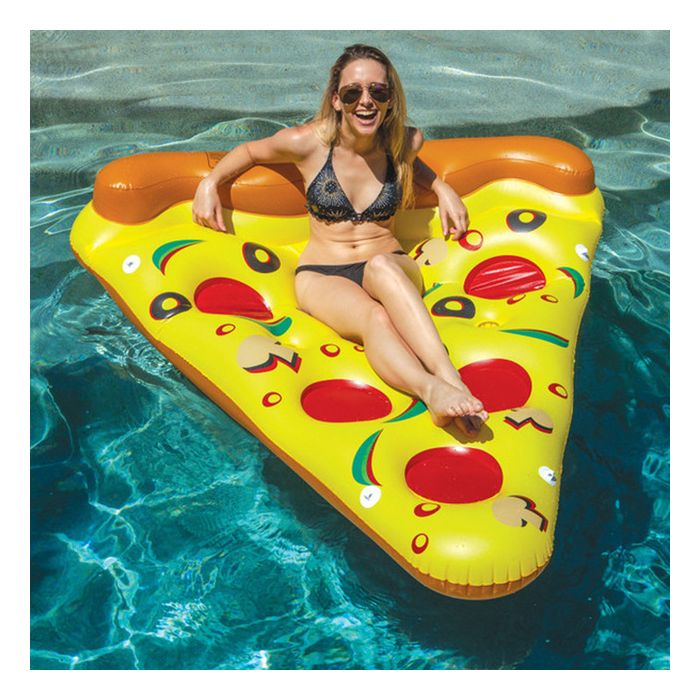 Uppblåsbar Pizzabadleksak