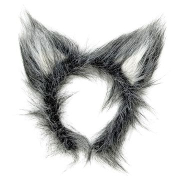 Varg öron hårband
