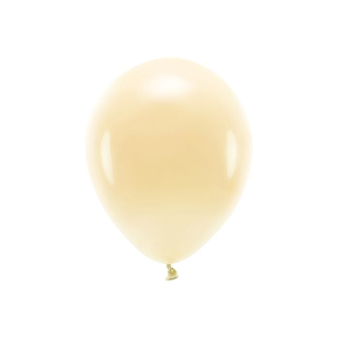 Pastell Ljus Persika Ballonger 10x - 30 cm