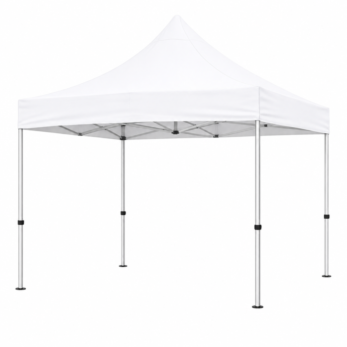 Utomhus stark paviljong 3x3 m vit - 19,5 kg