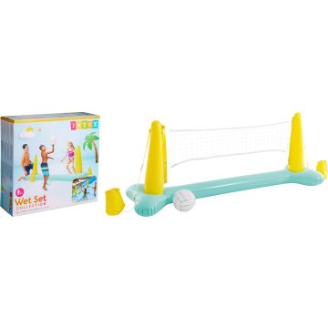Uppblåsbart volleybollspel till poolen ca. 239 cm
