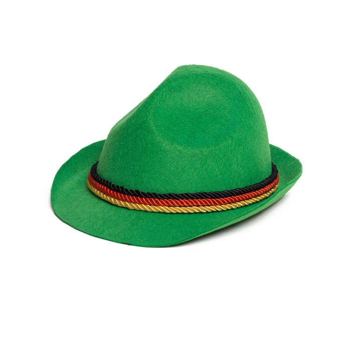 Tyrolerhatt till oktoberfest grön one-size unisex