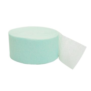 Mintgrön Crepe streamer 24m