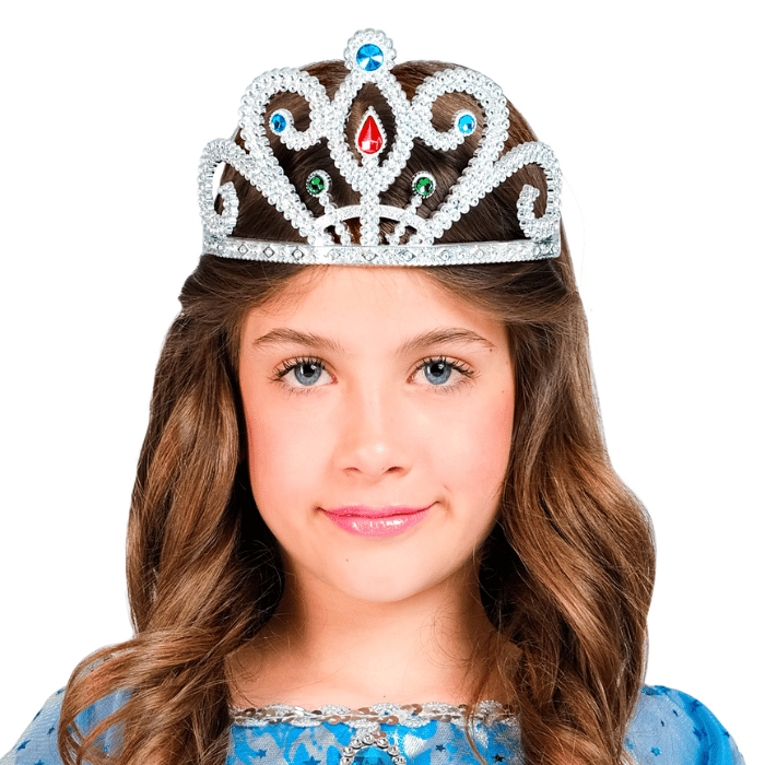 Silver tiara till barn