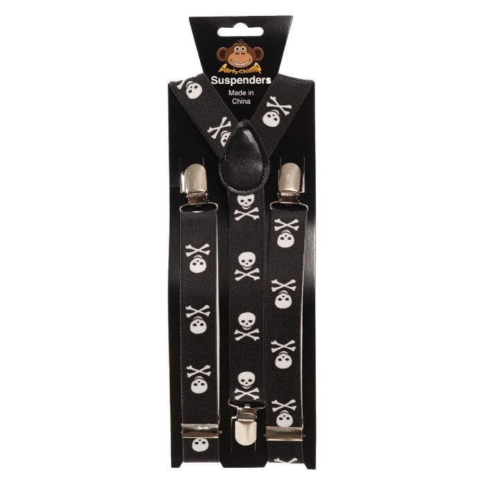 Suspensorier med skallemotiv one-size unisex