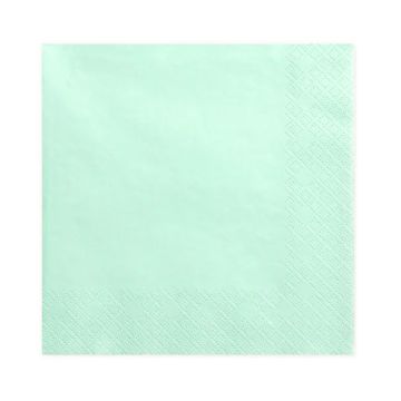 Lime gröna servetter 20x - 33x33 cm