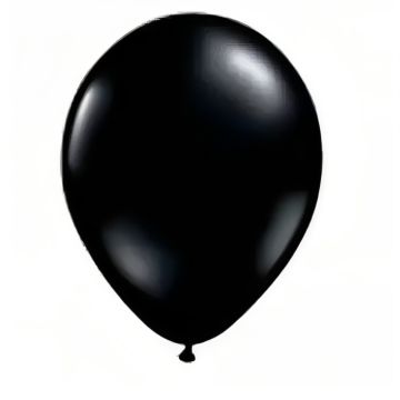 Ballonger svart 22 cm 10x
