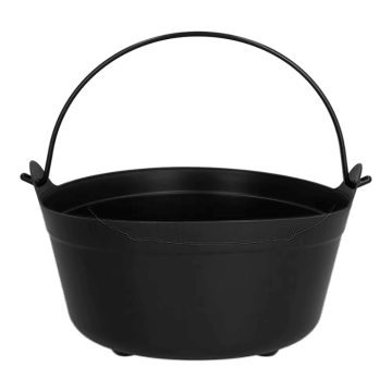 Häxkittel svart - 26x20x14 cm