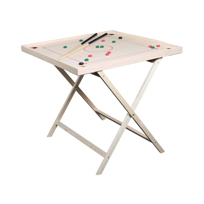 Bob-spel i trä inkl. ben - 88x88 cm