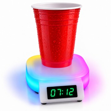 Ölstafett tidtagare bottoms up LED