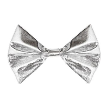 Metallisk silverfärgad fluga