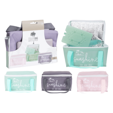 Kylväska i pastellfärger assorterad - 2,6 liter