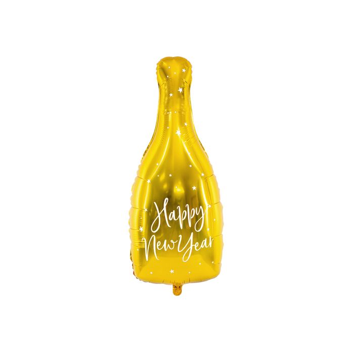 Nyårs champagne folieballong - 82 cm 