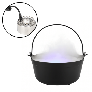 Rökmaskin för vatten med LED-ljus flerfärgad