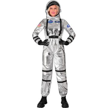 SILVER ASTRONAUT (jumpsuit, helmet) Silver