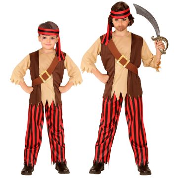 Piraträkt med huvudduk