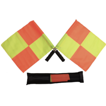 Domarflaggs-set 2x 45x45 cm