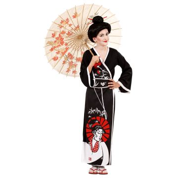 Japansk geisha kostym för tjejer