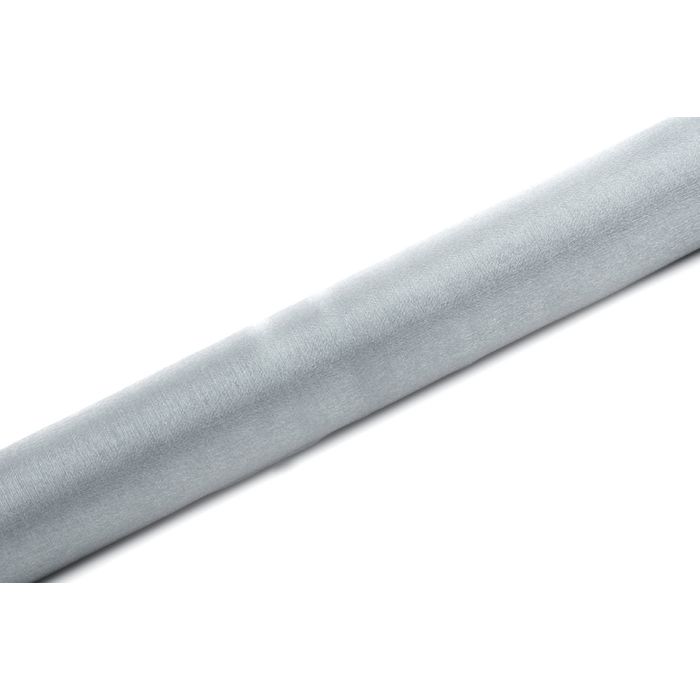 Organza Bordsduk Silver - 9 Meter