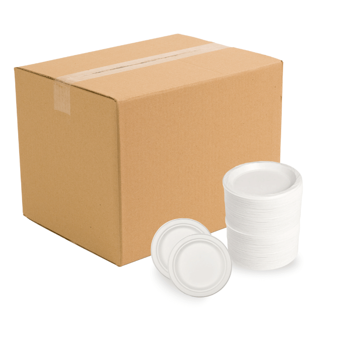 17,5 cm tallrik 800x biologiskt nedbrytbar