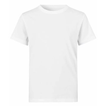 Vit t-shirt bas - Unisex