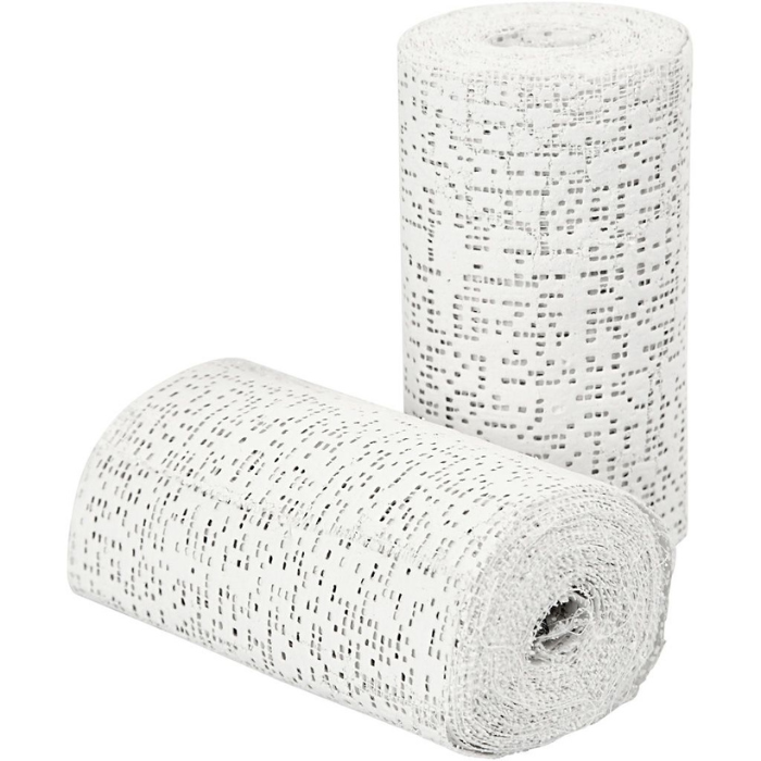 Gipsbind för DIY 2,7 m x 5 cm - 2x