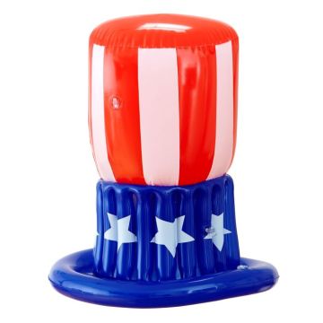Uppblåsbar Top Hat USA - 50 CM