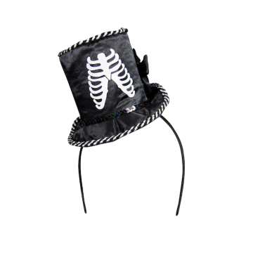 Tiara halloween-hatt i svart