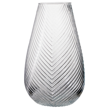 Transparent glasvas 150x300 mm 