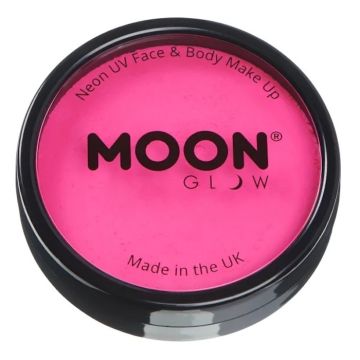 Neon UV Ansikts- och Kroppsfärg Intense Rosa - 36 g