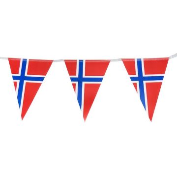 Norge Flaggirlang - 3,6 meter