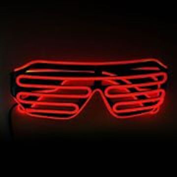 LED-glasögon Röd 