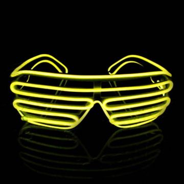 LED-glasögon Gul