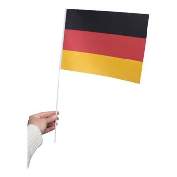 Tyskland Pappersflagga 10x - 40 cm