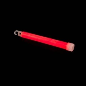 Jumbo Glowstick Röd - 1,5 x 15 cm 6"