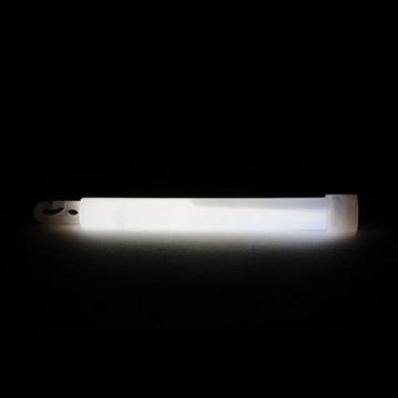 Jumbo Glowstick Vit  - 1,5 x 15 cm 6"