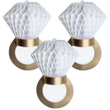 Honeycomb Ringar 3x - 28 cm