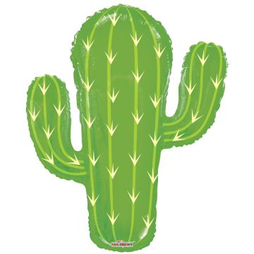 Kaktus Folieballong - 70 cm
