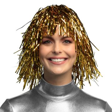 Peruk Guld Glitter