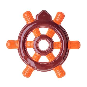 Brunt plastskibsroder - Ø 50 cm