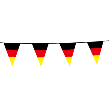 Tyskland Flagg Girlang - 10 meter krans