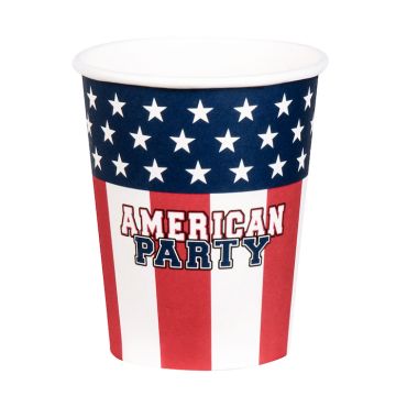 USA pappersmuggar 10x - 21 cl