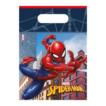 Spiderman godispåsar 6x - 30 x 18 cm
