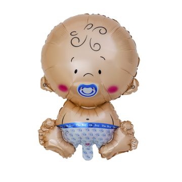 Baby pojke folieballong 60 cm