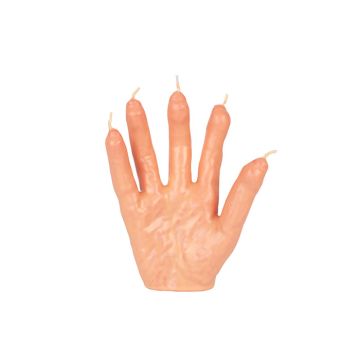 Stearinljus Blodig Hand - 16 cm