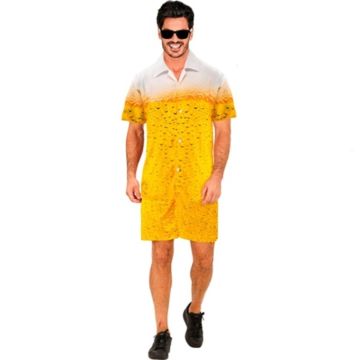 Ölkostym med shorts och skjorta