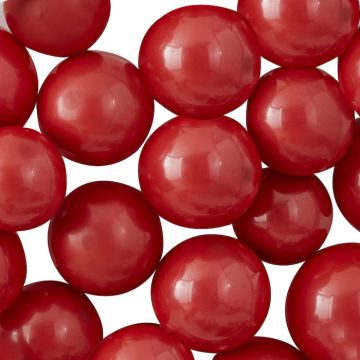 Röda Mini Ballonger 40x - 12 cm
